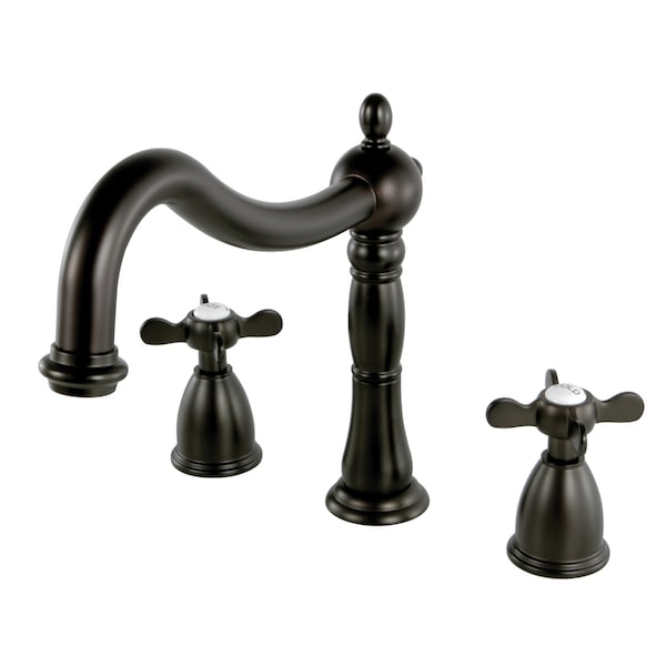 KS1345BEX Roman Tub Filler with Cross Handle