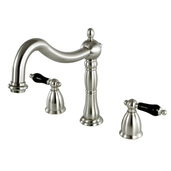 KS1348PKL Roman Tub Filler with Cross Handle