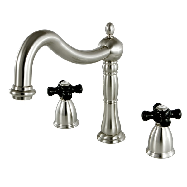 KS1348PKX Roman Tub Filler with Cross Handle