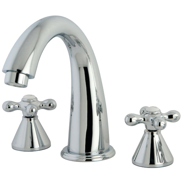 KS2361AX Roman Tub Filler Metal Cross Handle