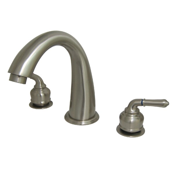 Roman Tub Faucet, Brushed Nickel, Deck Mount