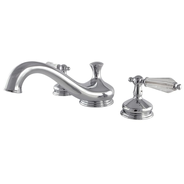KS3331WLL Roman Tub Filler with Cross Handle