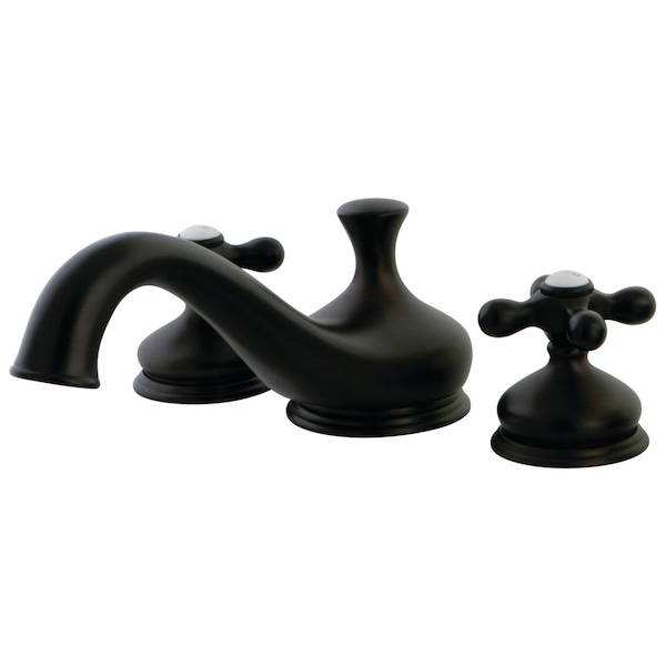 KS3335AX Roman Tub Filler Metal Cross Handle