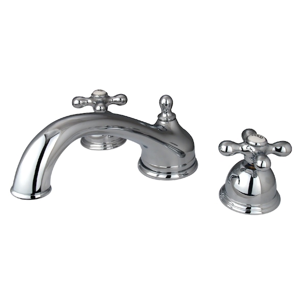 KS3351AX Roman Tub Filler Metal Cross Handle