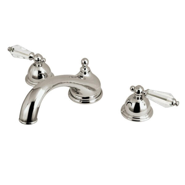 Roman Tub Faucet, Brushed Nickel, Deck Mount