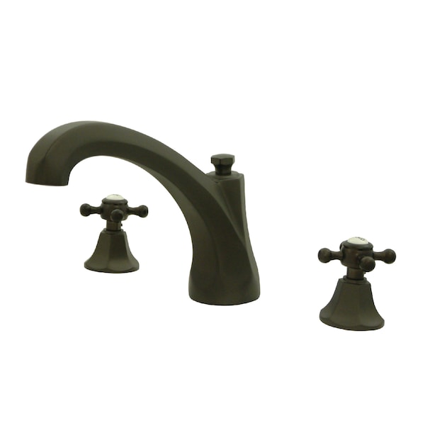 KS4325BX Roman Tub Filler Metal Cross Handle