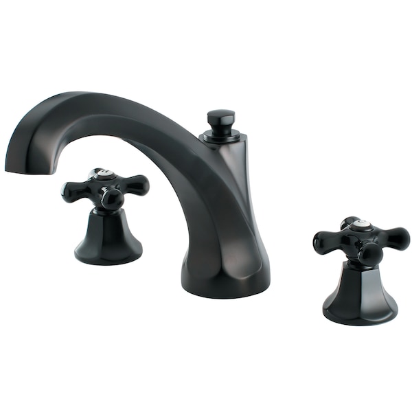 KS4325PKX Roman Tub Filler with Cross Handle