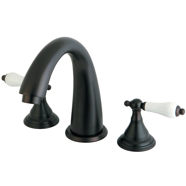 Roman Tub Faucet, Oil Rubbed Bronze, Deck Mount