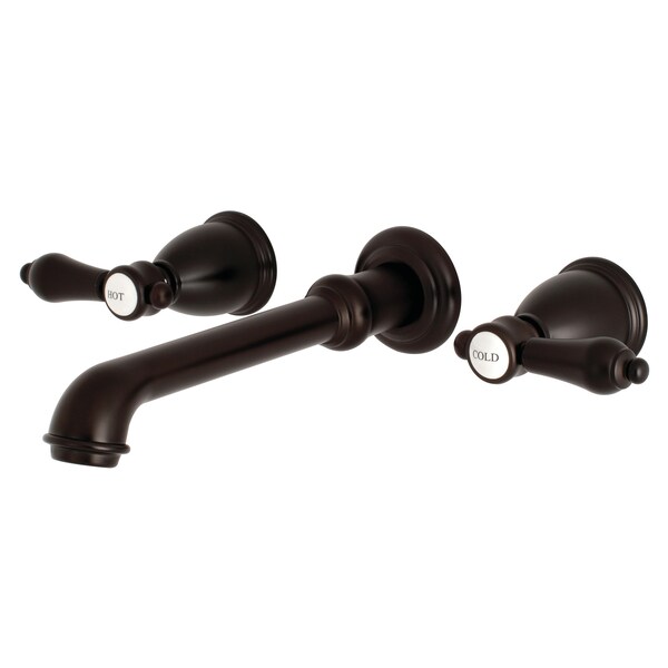 Roman Tub Faucet, Oil Rubbed Bronze, Wall Mount