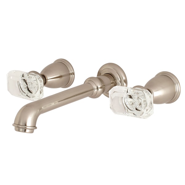 Roman Tub Faucet, Brushed Nickel, Wall Mount