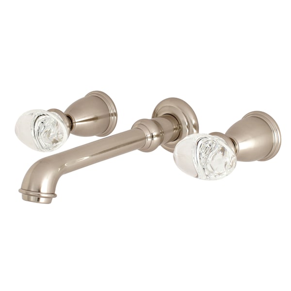 Roman Tub Faucet, Brushed Nickel, Wall Mount
