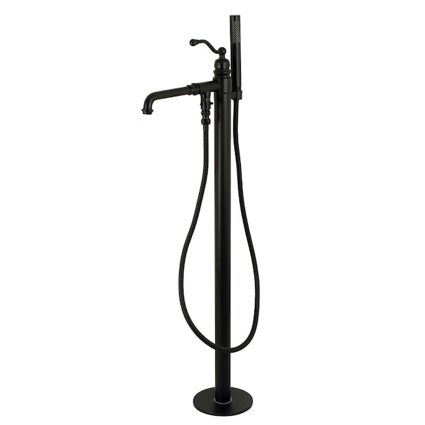 Freestanding Tub Faucet, Matte Black, Freestanding