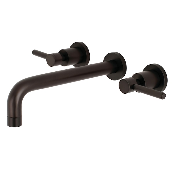 Roman Tub Faucet, Oil Rubbed Bronze, Wall Mount