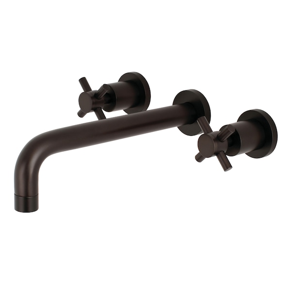 Roman Tub Faucet, Oil Rubbed Bronze, Wall Mount
