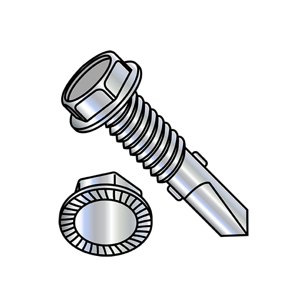 Thumb Screw, Zinc Plated Steel, 1-1/2 in Lg, 1250 PK