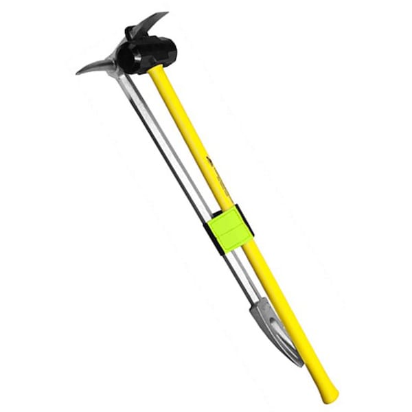 Halligan w/30" Handle, Sledge, 8, w/Yellow