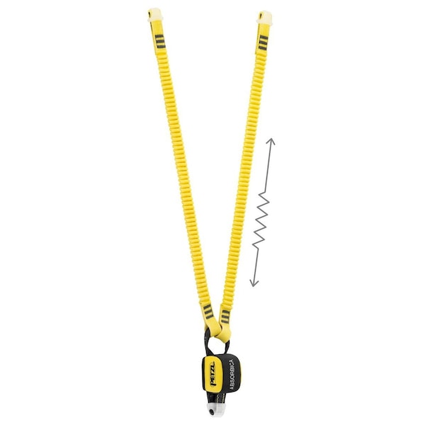 Double Lanyard w/Energy Absorber, 150 cm