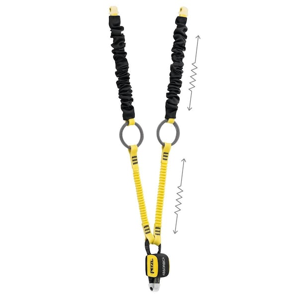 Double Lanyard w/Tie Back Rings, 150 cm