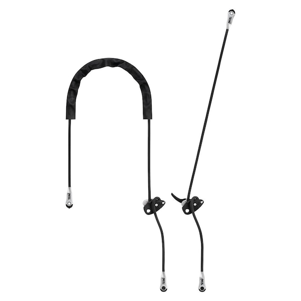 Lanyard Grillon U, Black, 2 m