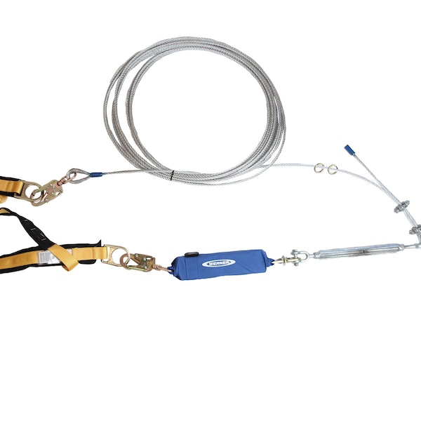 L103030 30ft, 2-Man Cable Horizontal Life