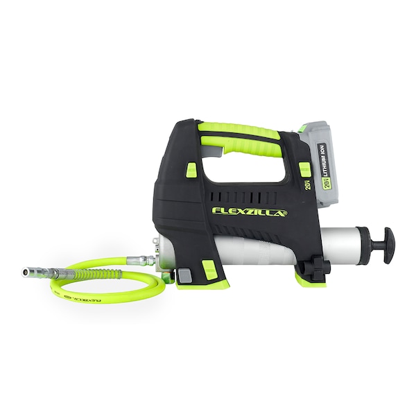 Cordless Grease Gun Kit with 42 Flexibl