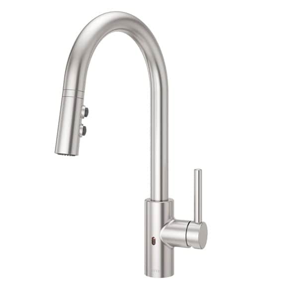 Stellen Single Handle Kitchen Pull-Down, Electronic, 1 or 3 Hole Residential