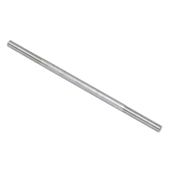 Both Ends Threaded Connect Rod, 5/16-24 ExtThrd, 18 Lg Stl Zn, 5/16-24, 18, Zinc Plt Finish