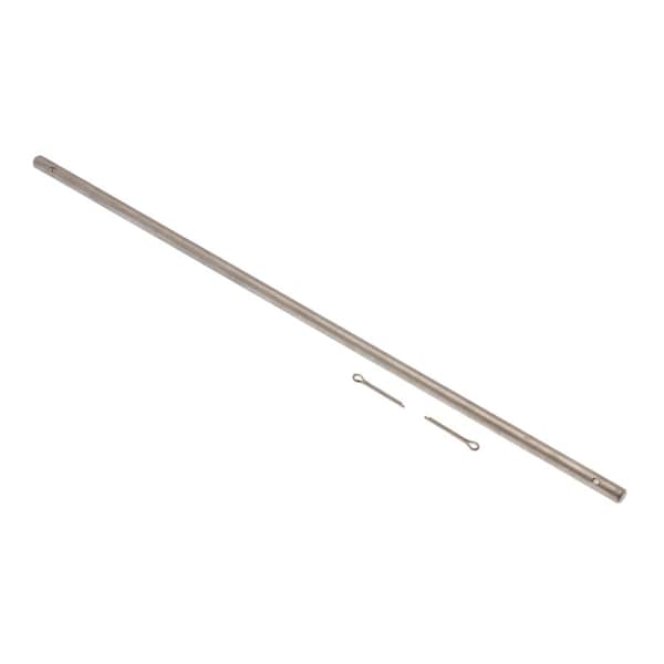 Long Pin, 2 Cotters, 1/4X12, 18-8 SS