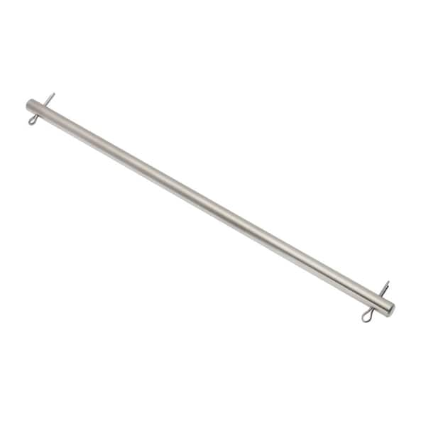 Long Pin, 2 Cotters, 3/8X12, 18-8 SS