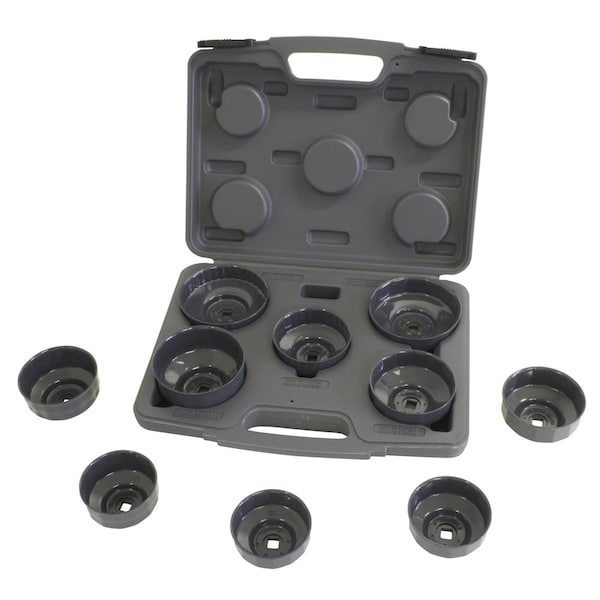 Heavy Duty End Cap Wrench Set, 10Pc