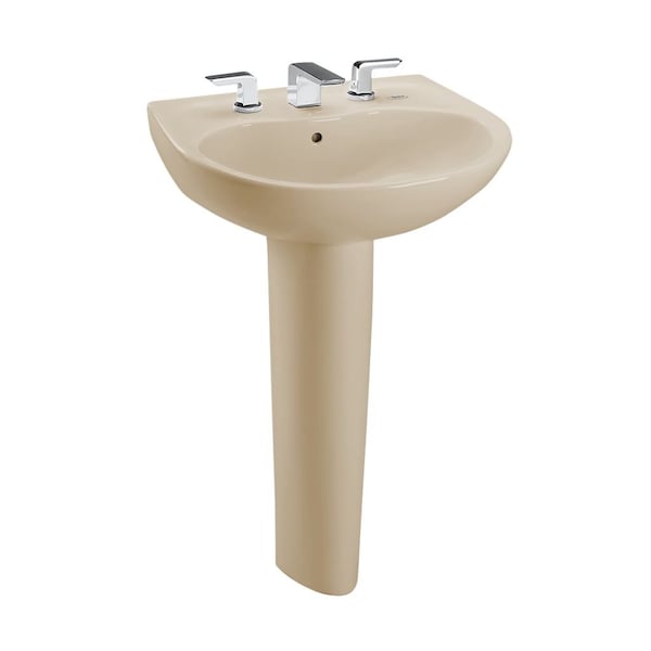 8" Mount, Supreme, 8 Center Lav, Ped W Cefiontect G, Bone