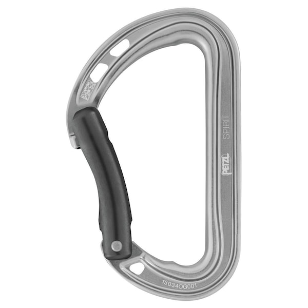 Spirit Carabiner Bent, Grey