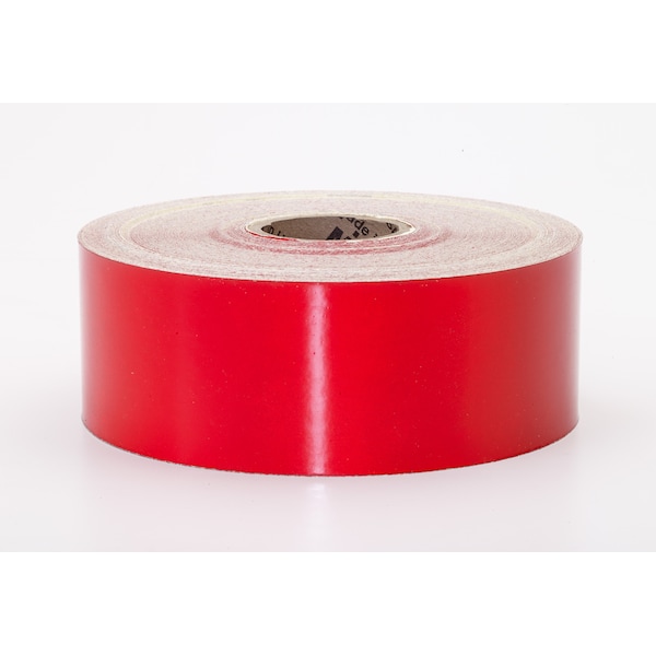 2" X 10Yd Retro-Reflect Ps Red (2Pk)