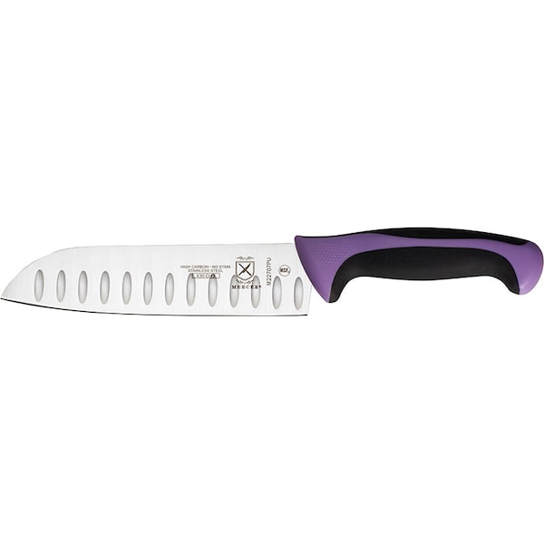 Millennia 7" Santoku Knife, Purple