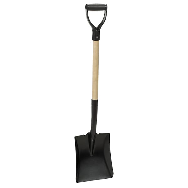 Square Point Shovel W/ 60 in Handle, Steel PK2