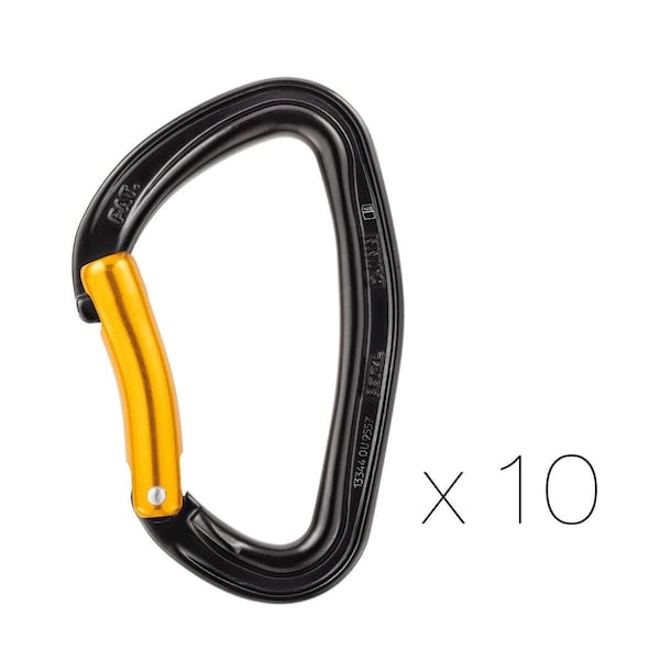 Carabiner for Climbing Gyms, PK10