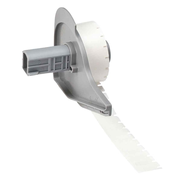 Pre-Cut Label Stock Roll, Clear, Gloss