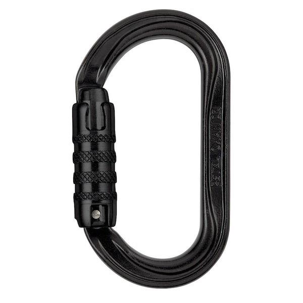 High-Strength Oval Carabiner, Black