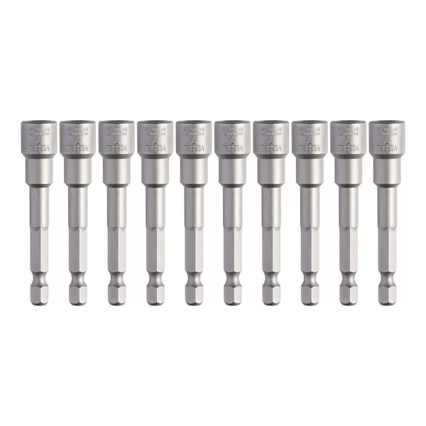 Power Bit 1/4" Hex B, A/F7x65 Nuts, PK10