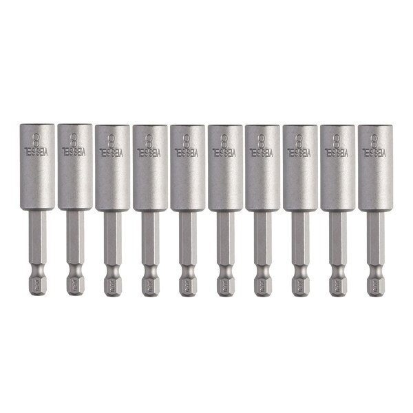Power Bit 1/4" Hex B, A/F8x65 Press, PK10