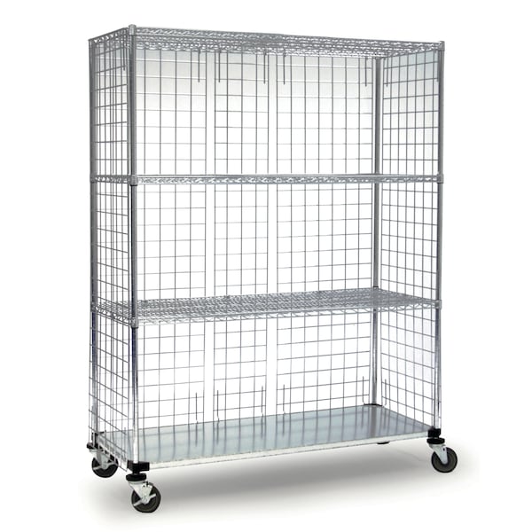 Unit, w/Casters, 5-Shelf, 24x48x69