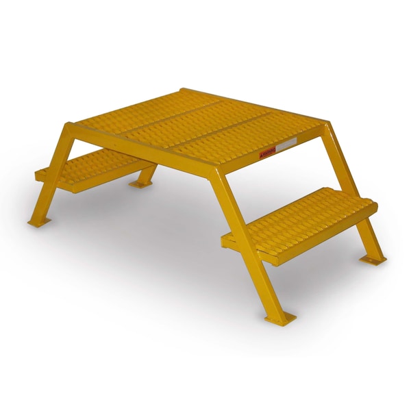 Mini Crossovers, Steel, 500 lb. Load Capacity, 2 Steps