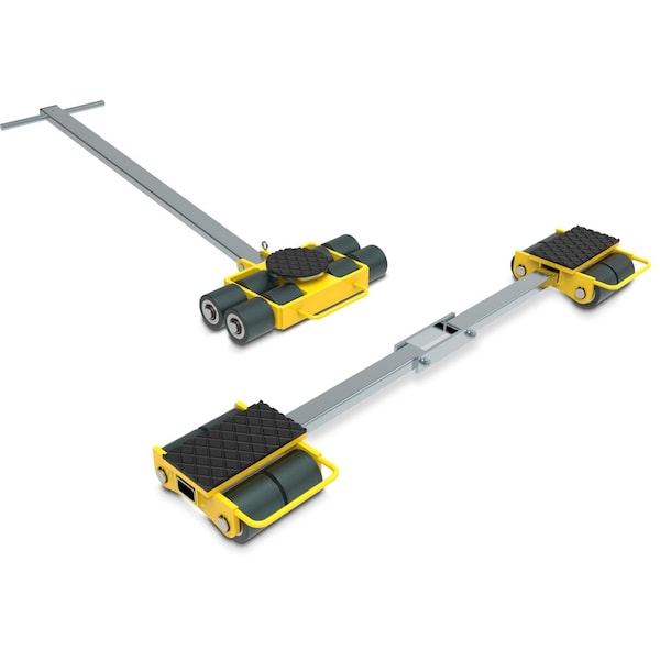 Wheeled Machine Skate Set, 13 ton