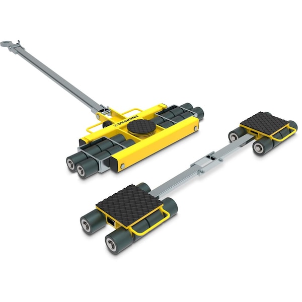 Wheeled Machine Skate Set, 27 ton