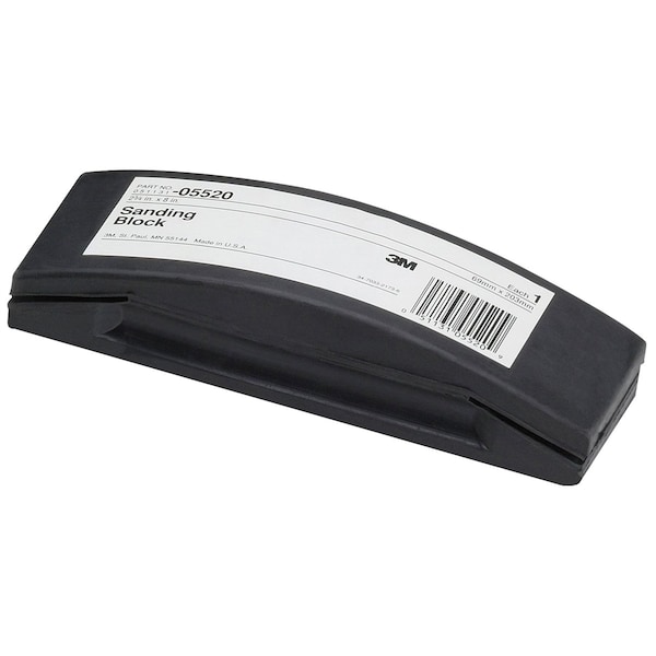 Rubber Sanding Block, 3"X8"