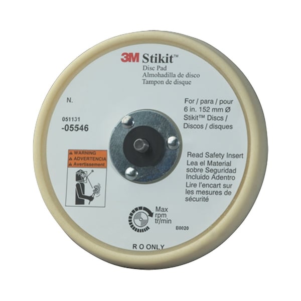 Stikit Low Profile Finishing Dis Pad, 6"X11/16"