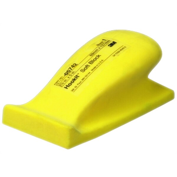 Hookit Soft Hand Block, 2-3/4"X5"