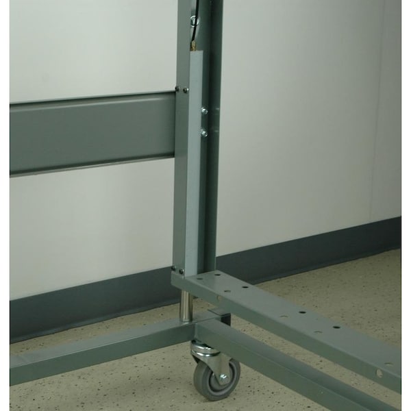 Workbench, Mobile, Hand, Crank, Lift, Adj.