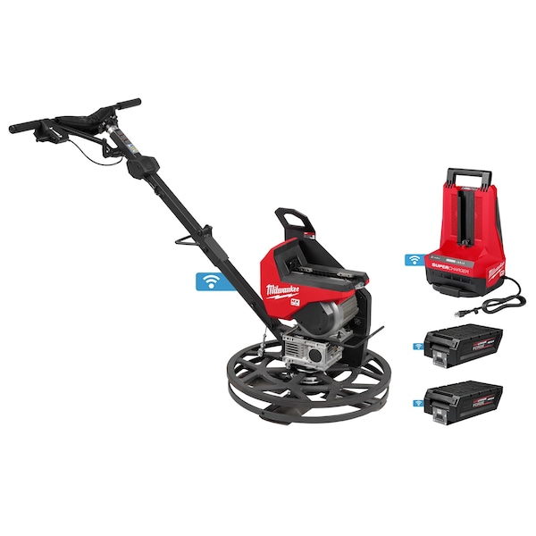 MX FUEL 24 in. Walk-Behind Edging Trowel Kit