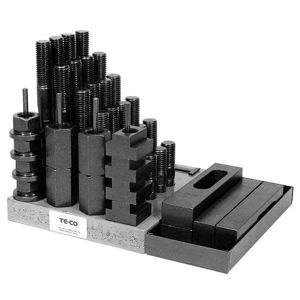 Milling Mach Clamp Kit, 3/4"X5/8"-11